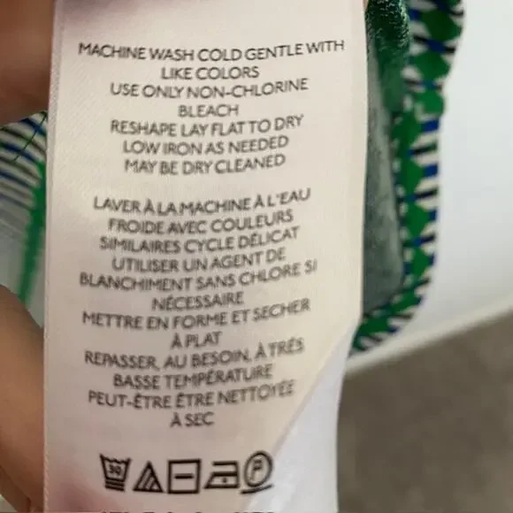 Anthropologie Maeve Dress A-Line Back Zip Sleeveless Jacquard Knit Women Medium - Picture 14 of 16